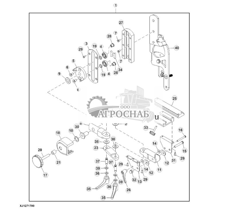 Seat Armrest Bracket, Right - ST793169 50.jpg